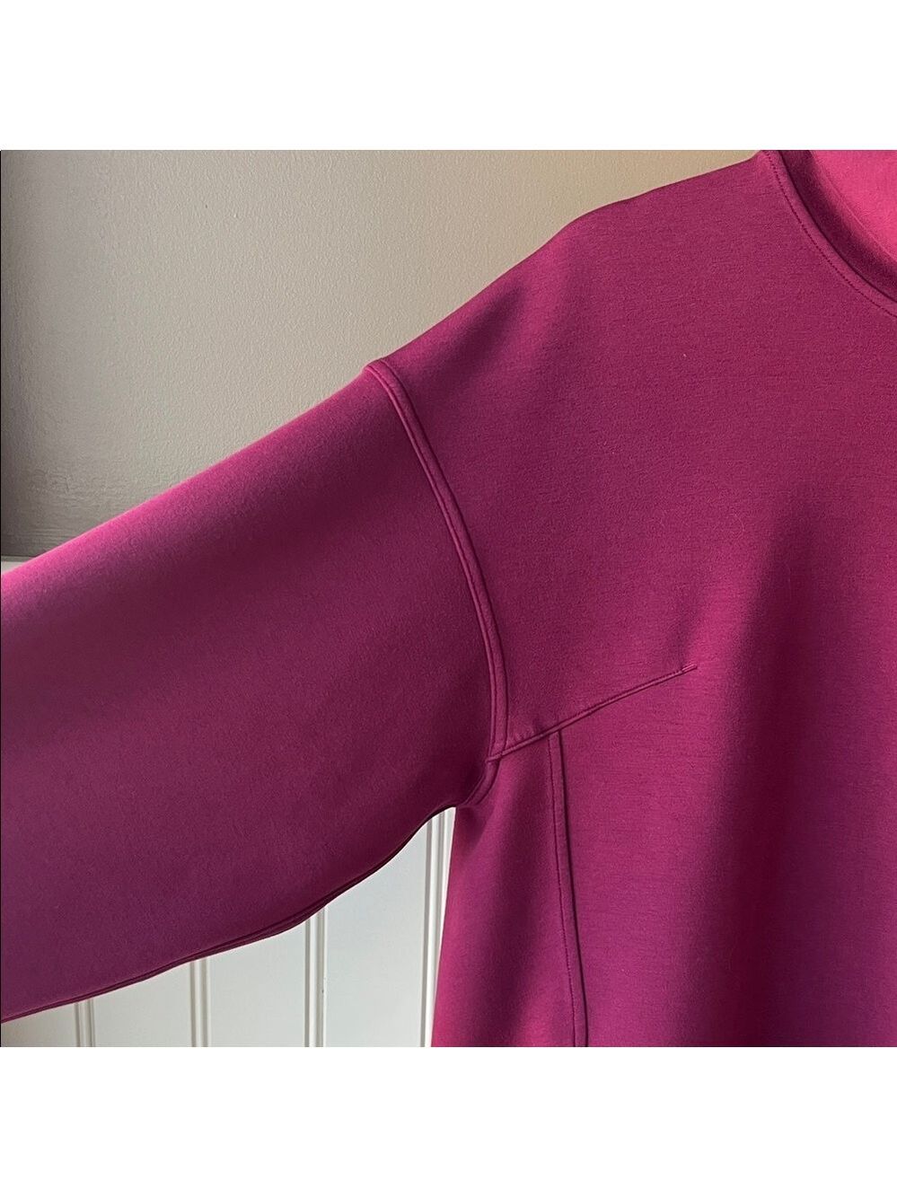 Lululemon Modal-Blend Turtleneck Tunic in Deep Luxe (Burgundy) - Picture 11 of 17